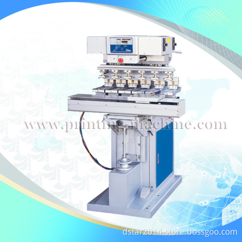 6 color pad printer